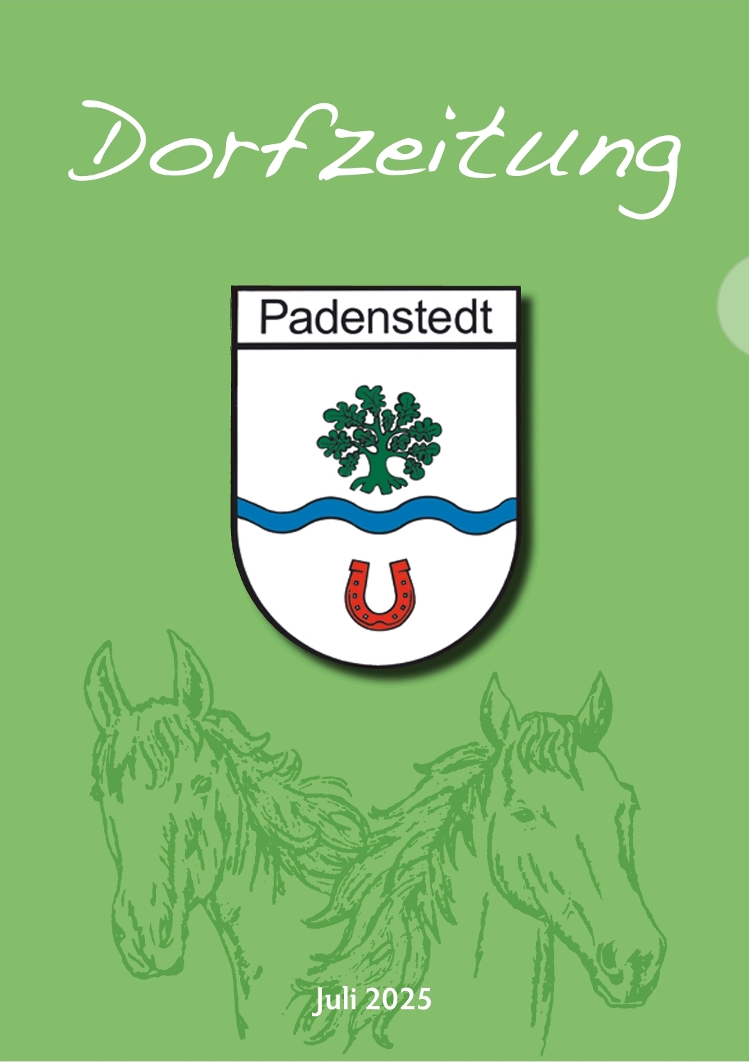 Download der Padenstedter Dorfzeitung Ausgabe Juli 2025 als PDF